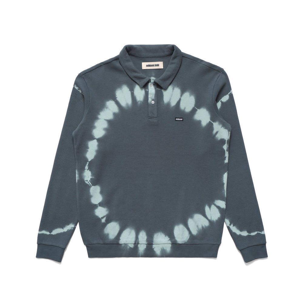 Mini Metal Logo Longsleeve Thermal Polo