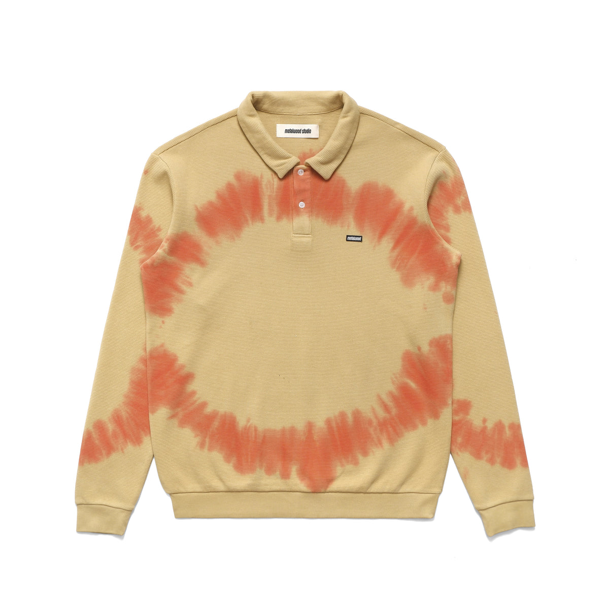 Mini Metal Logo Longsleeve Thermal Polo
