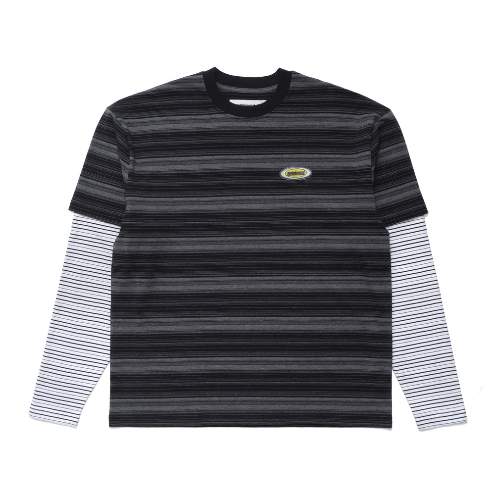 Double Layer Striped T-Shirt