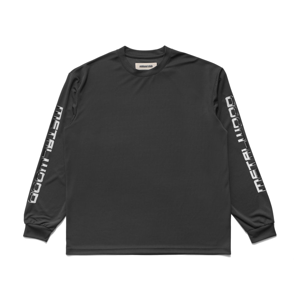 Longsleeve Moto Crewneck Top