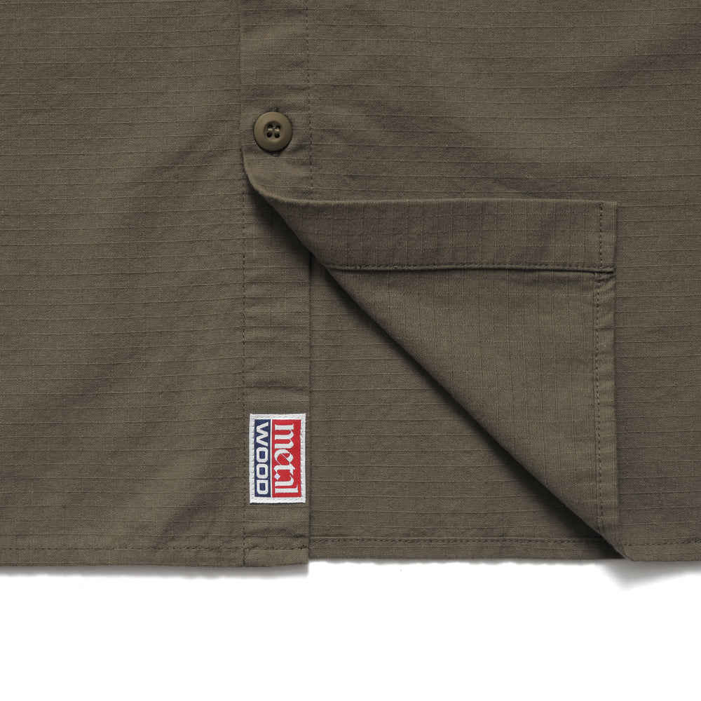 Paneled Work Shirt