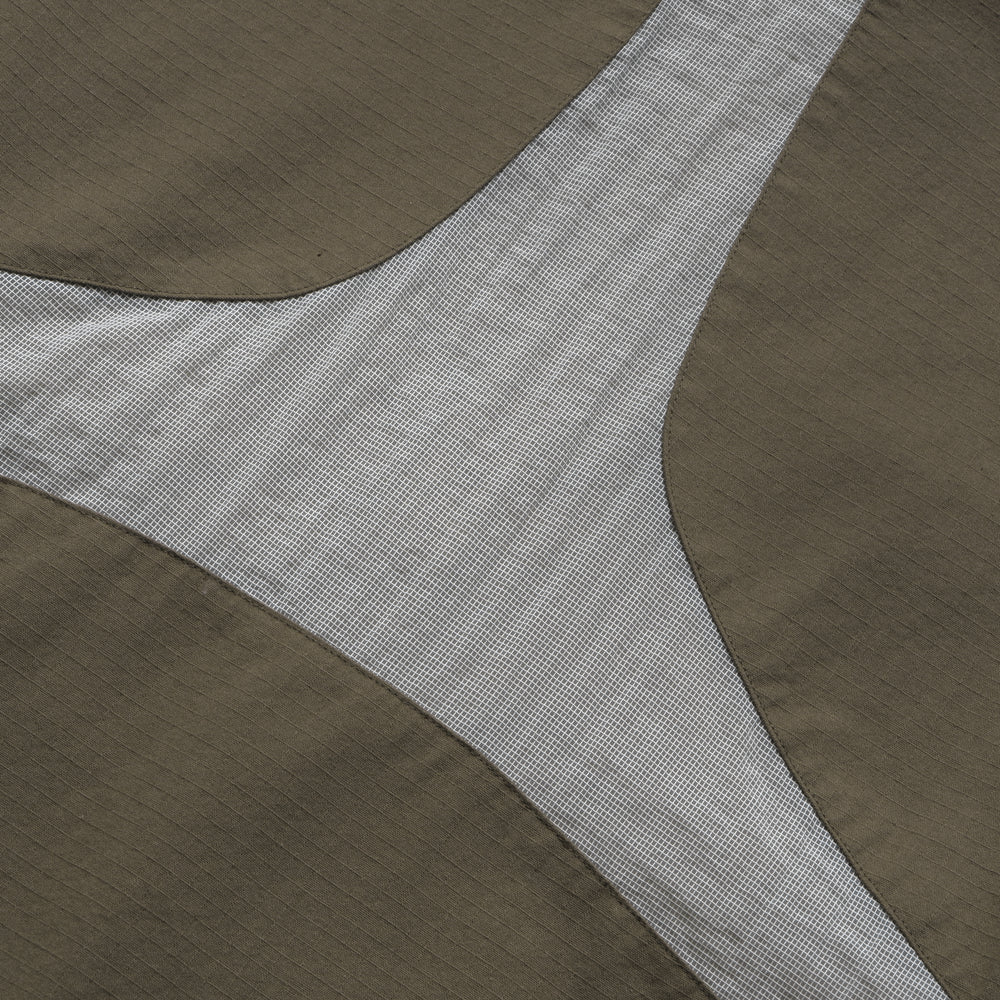 Paneled Work Shirt