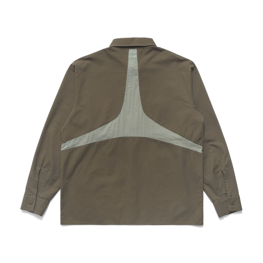 Paneled Work Shirt