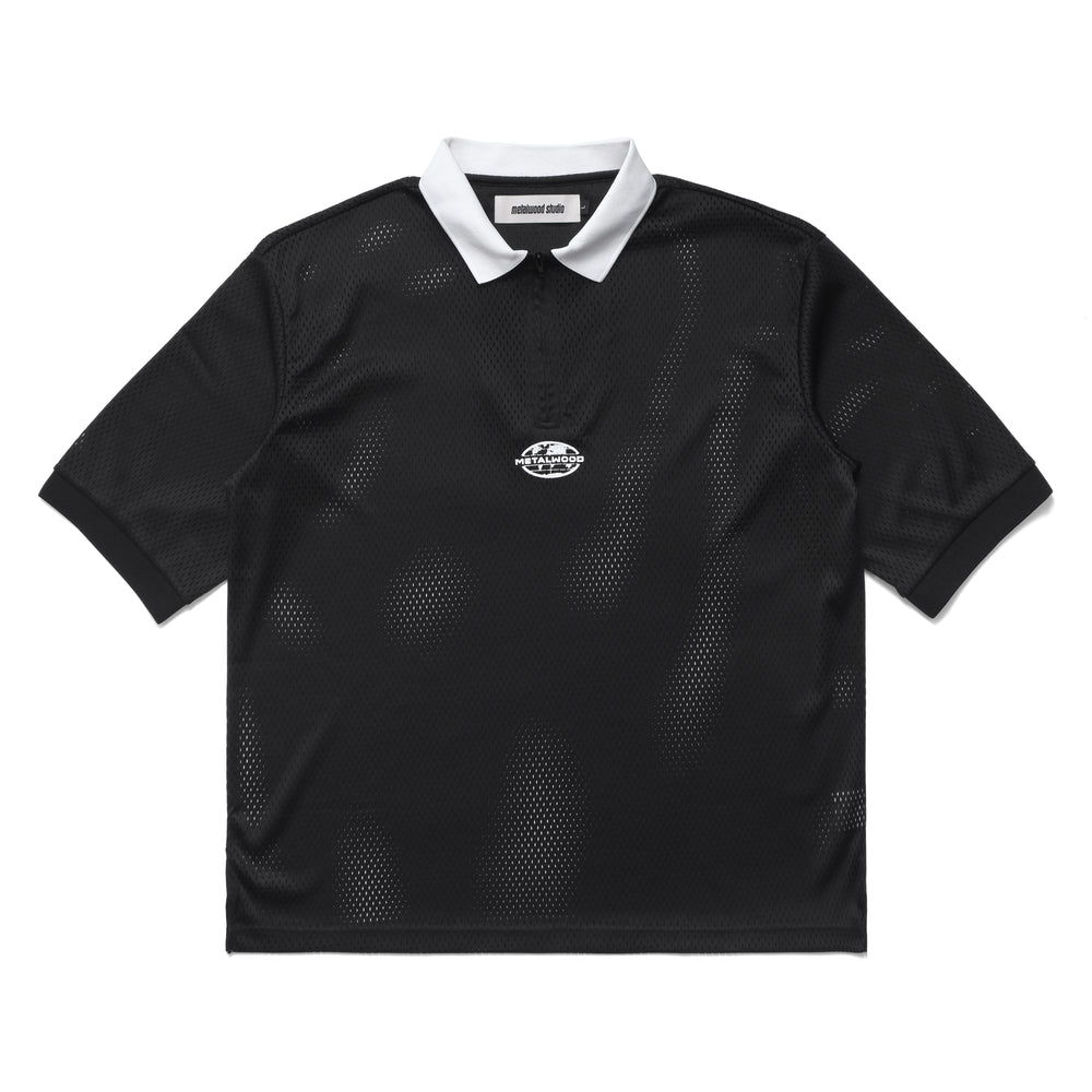 Quarter Zip Jersey Polo