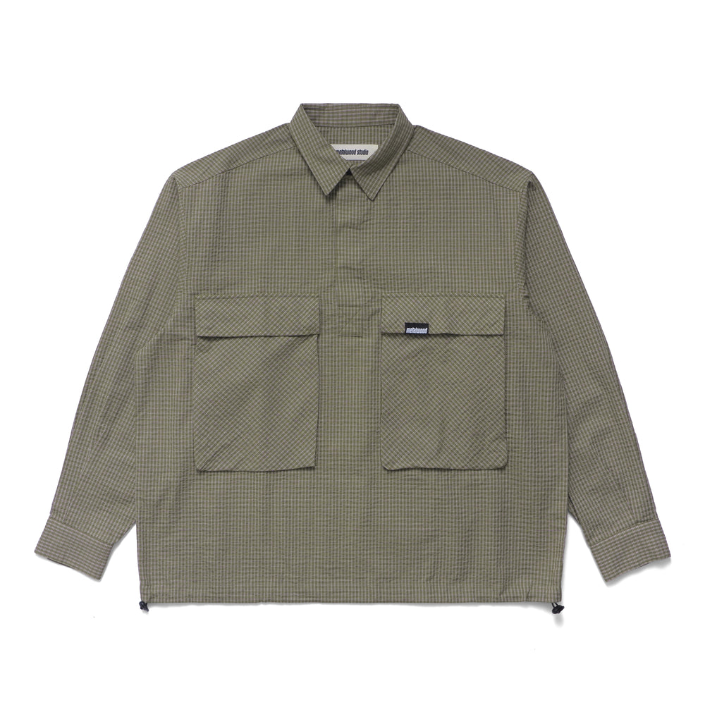 Plaid Tactical Overshirt