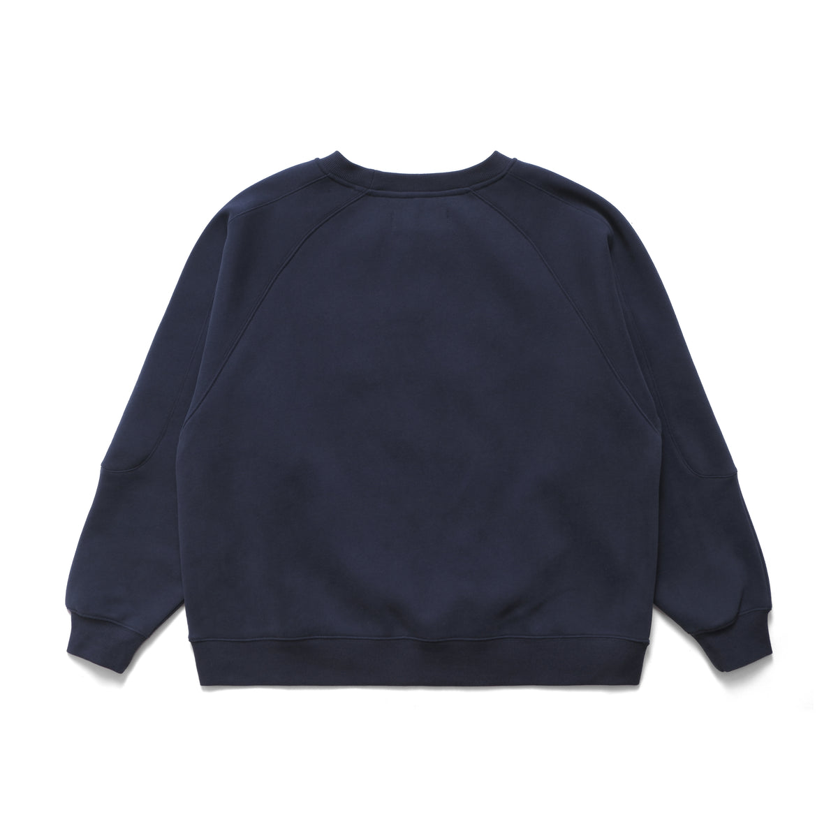 Plaid Oval Logo Raglan Crewneck Sweatshirt