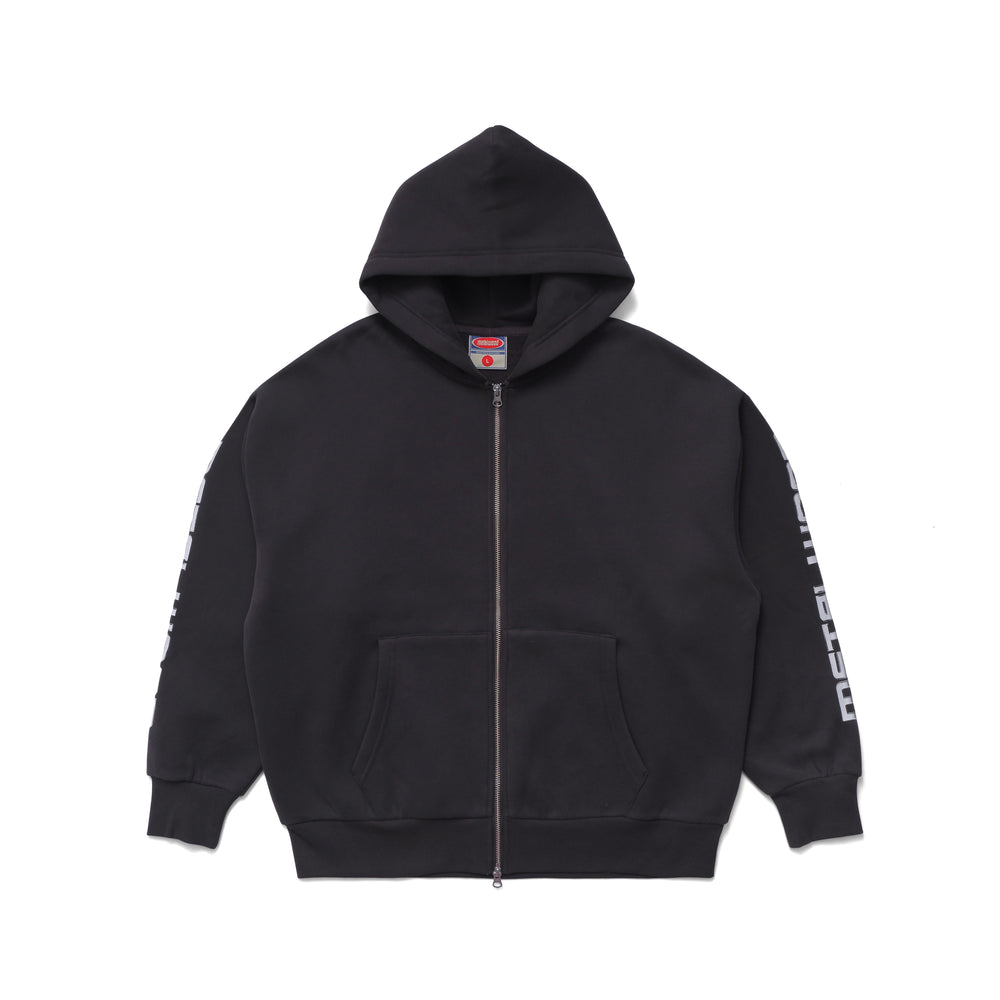 Moto Zip Hooded Sweatshirt