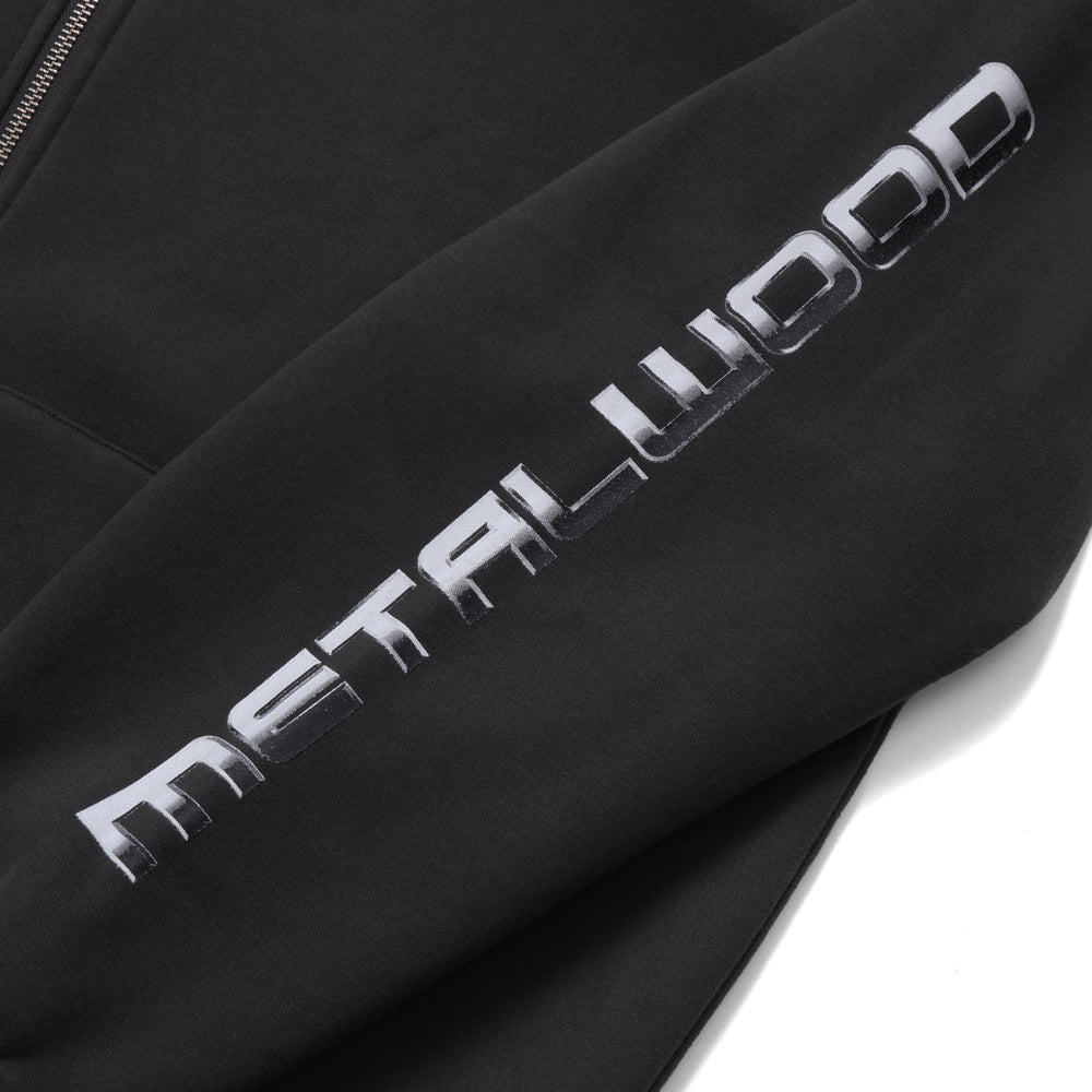 Moto Zip Hooded Sweatshirt