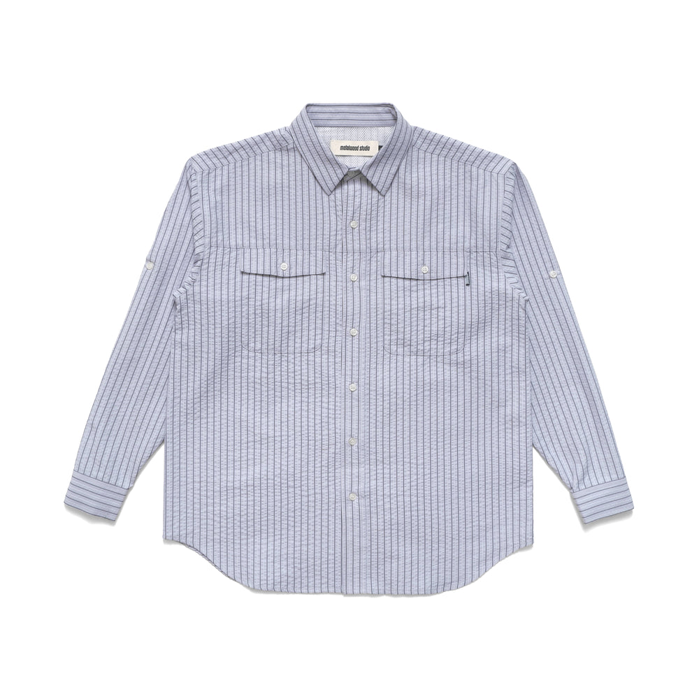 Seersucker Fishing Shirt