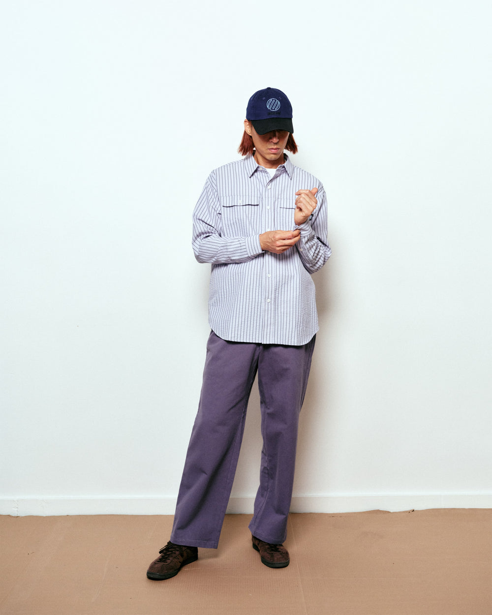 Seersucker Fishing Shirt