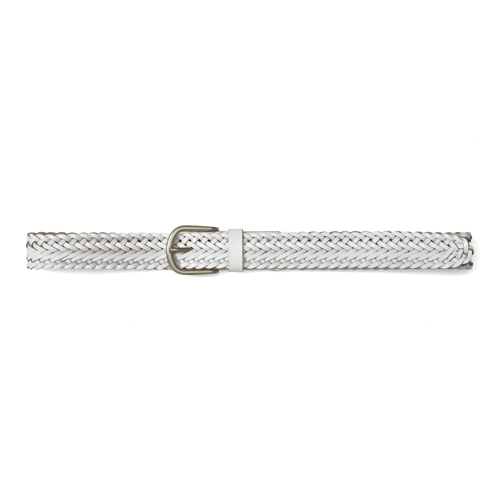 Leather Braided Belt