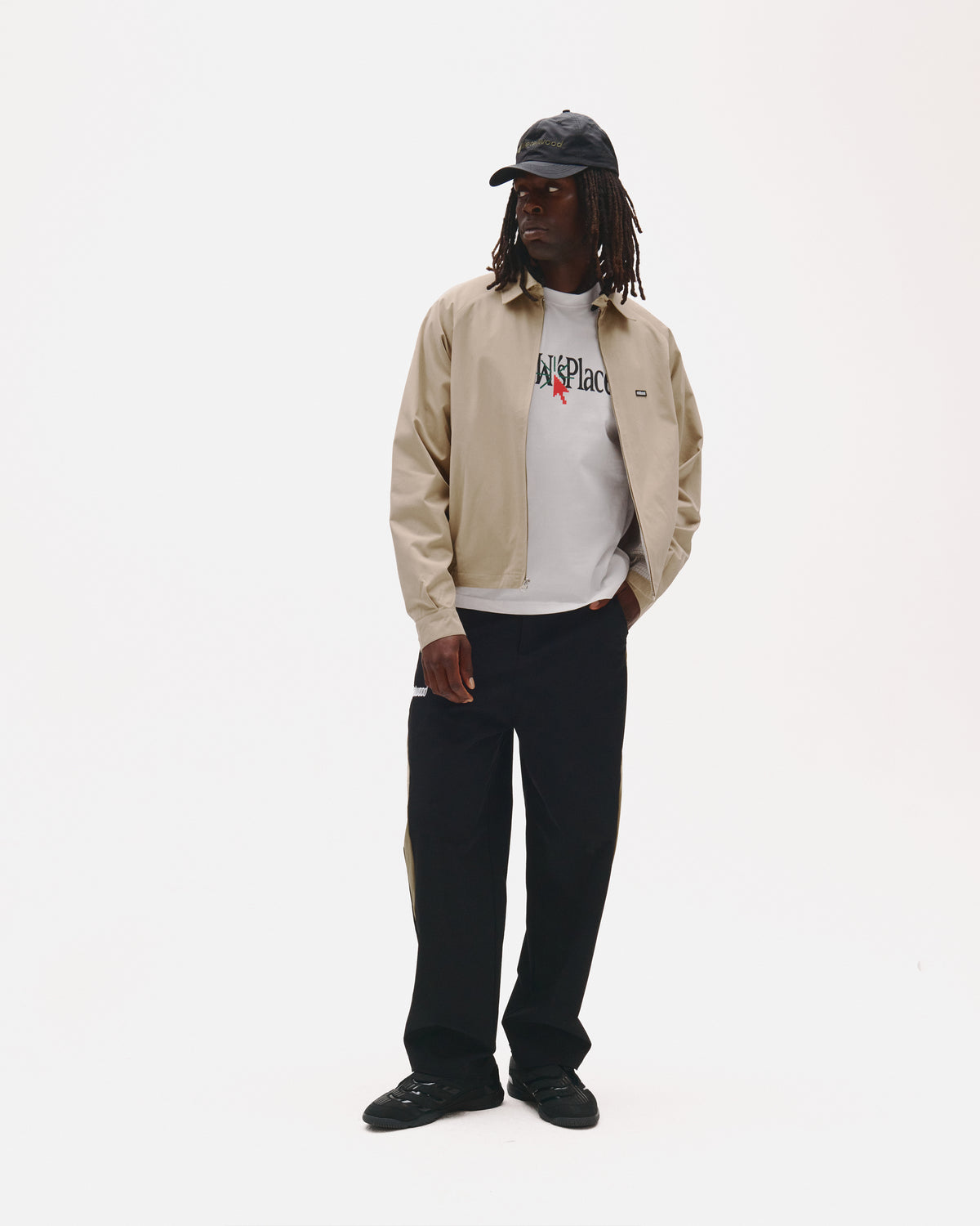 Raglan Sleeve Blouson