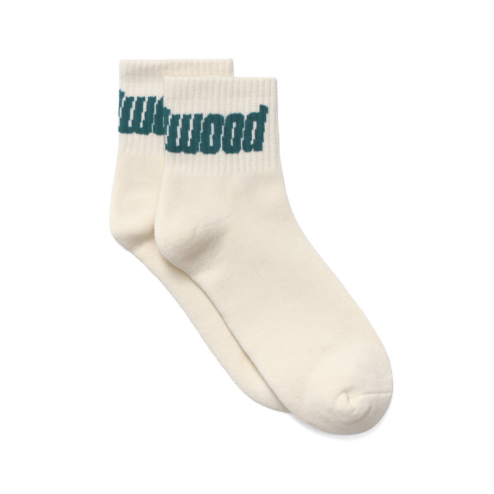 Metal Logo Quarter Sock