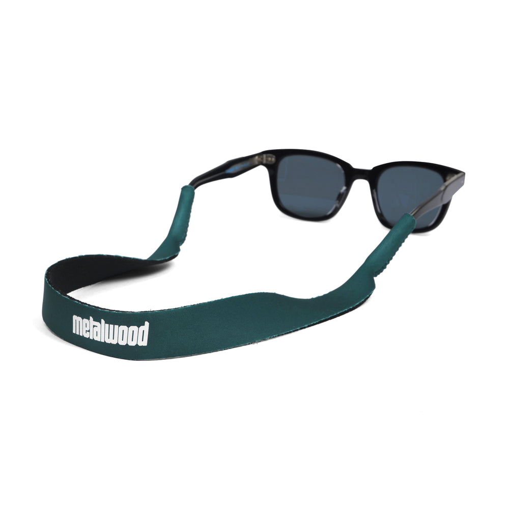 Metal Logo Sunglasses Strap in Spruce